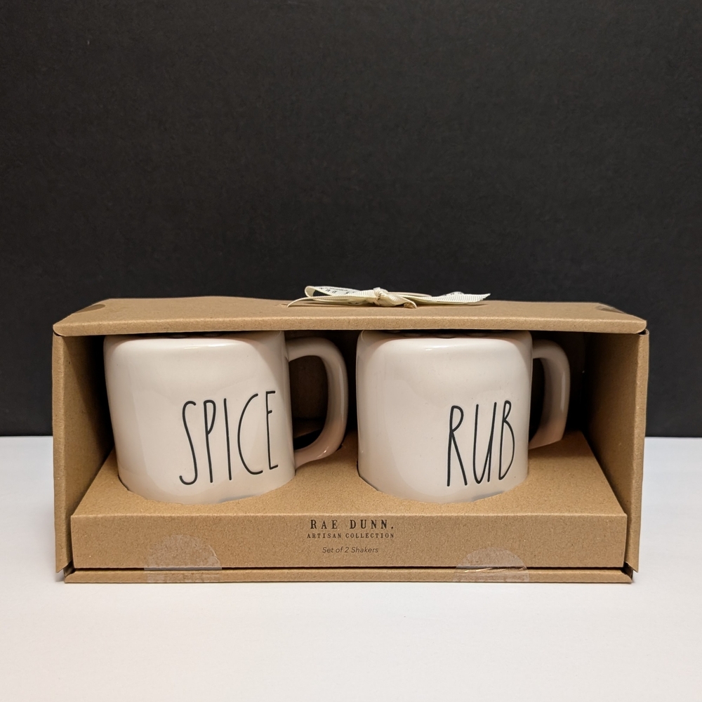 Rae Dunn Spice and Rub Set
